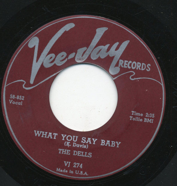 The Dells : The Springer / What You Say Baby (7")