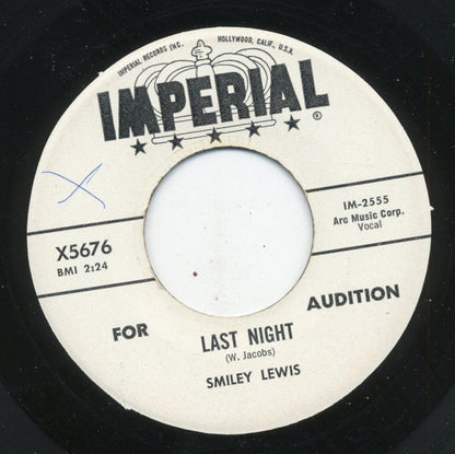 Smiley Lewis : Ain't Goin' There No More (7", Single, Promo)