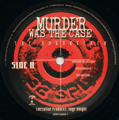 Various : Murder Was The Case (The Soundtrack) (2xLP, Album, RE, RM)
