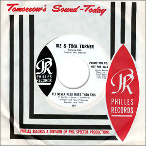Ike & Tina Turner : I'll Never Need More Than This (7", Single, Promo, Styrene)