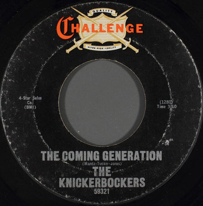 The Knickerbockers : Lies (7", Single, Styrene, Pit)