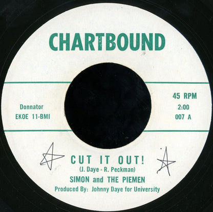 Simon And The Piemen : Cut It Out ! (7")