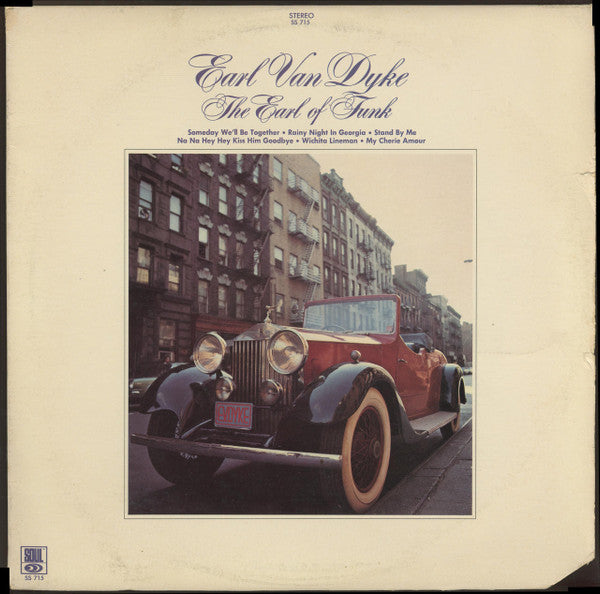 Earl Van Dyke : The Earl of Funk (LP, Album, Promo, Ind)