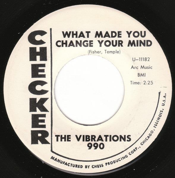 The Vibrations : Let's Pony Again / What Made You Change Your Mind (7", Single, Promo)
