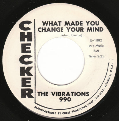 The Vibrations : Let's Pony Again / What Made You Change Your Mind (7", Single, Promo)
