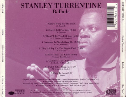 Stanley Turrentine : Ballads (CD, Comp)