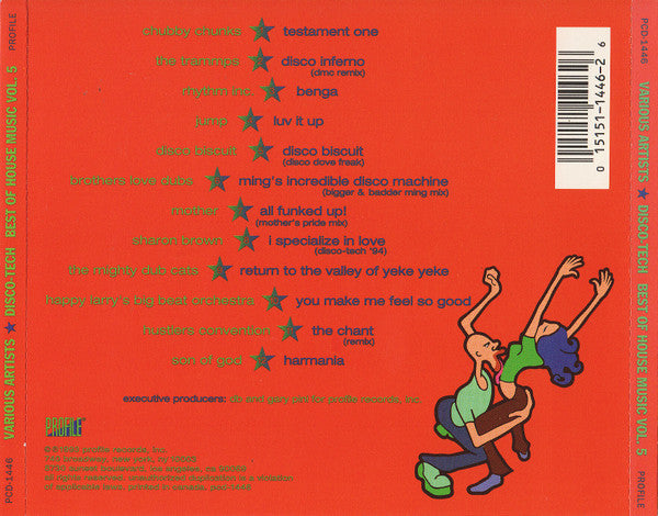 Various : Disco-Tech (Best Of House Music Volume 5) (CD, Comp)