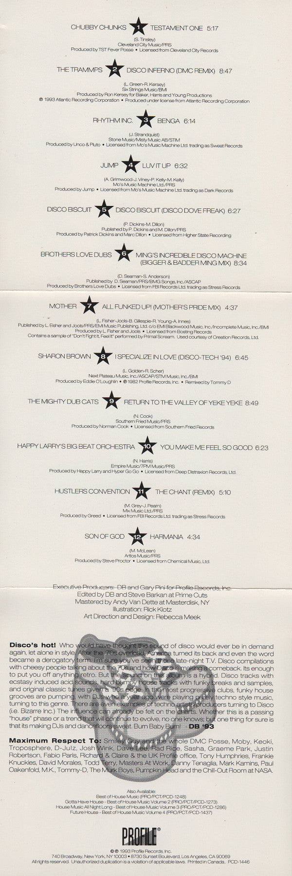 Various : Disco-Tech (Best Of House Music Volume 5) (CD, Comp)