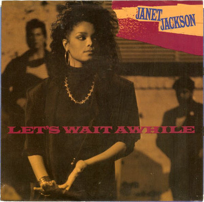 Janet Jackson : Let's Wait Awhile (7", Single, Styrene, R -)