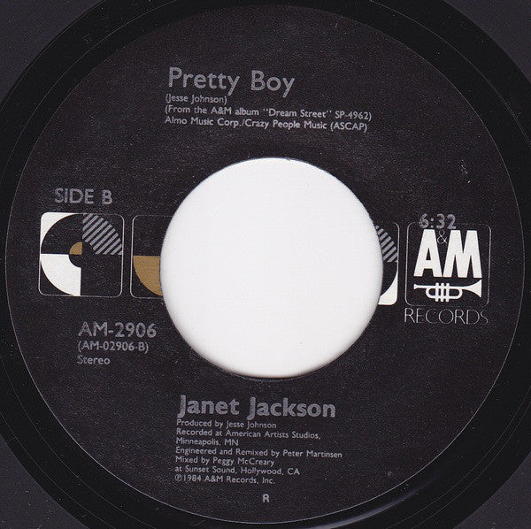 Janet Jackson : Let's Wait Awhile (7", Single, Styrene, R -)