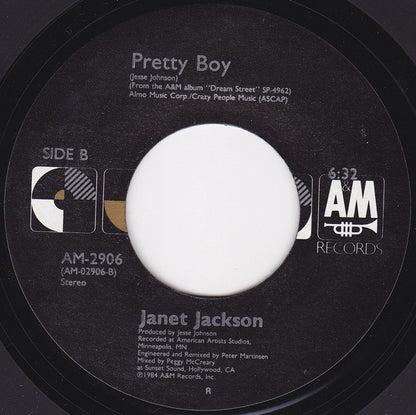 Janet Jackson : Let's Wait Awhile (7", Single, Styrene, R -)