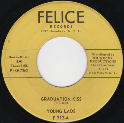 Young Lads : Graduation Kiss / Night After Night (7")