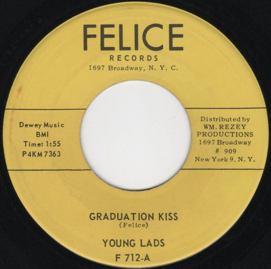 Young Lads : Graduation Kiss / Night After Night (7")
