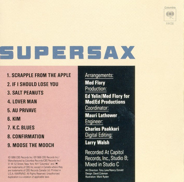Supersax : Stone Bird (CD, Album)