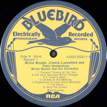 Willie Bryant And His Orchestra, Jimmie Lunceford And His Orchestra : Willie Bryant And Jimmie Lunceford And Their Orchestras (2xLP, Comp, Mono, RM)