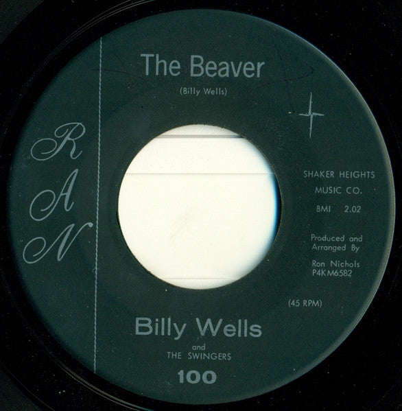 Billy Wells & The Swingers (25) : The Beaver / Handclappin (7", Single)