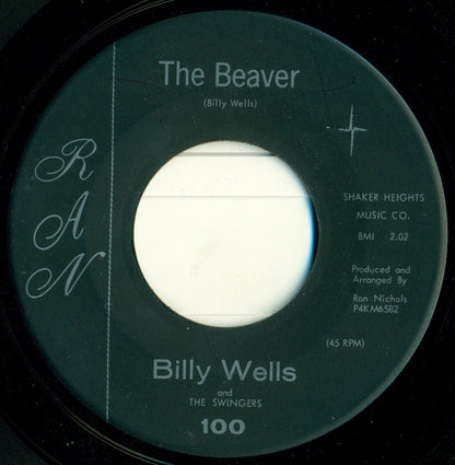 Billy Wells & The Swingers (25) : The Beaver / Handclappin (7", Single)