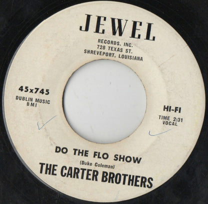 The Carter Brothers : Do The Flo Show / Southern Country Boy (7", Promo)