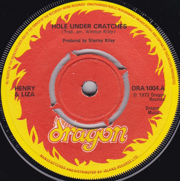 Henry & Liza : Hole Under Cratches (7", Pus)