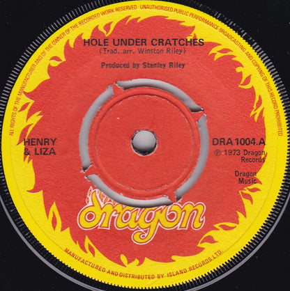 Henry & Liza : Hole Under Cratches (7", Pus)