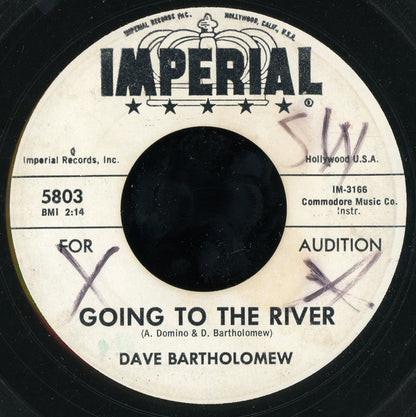 Dave Bartholomew : Going To The River / I'm Walkin' (7", Single, Promo)