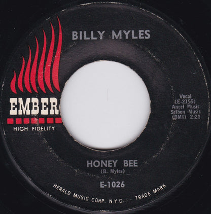 Billy Myles : The Joker (That's What They Call Me) / Honey Bee (7", Single, RE)