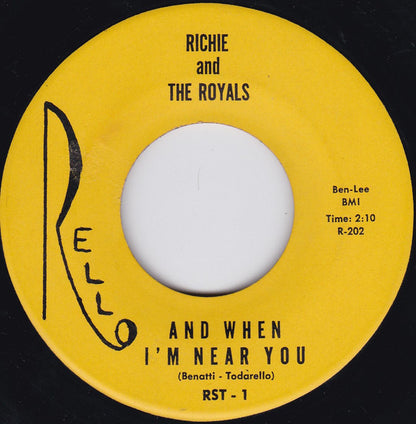 Richie Benatti / Richie Benatti And The Royals (11) : Goody Goody / And When I'm Near You (7", Single)