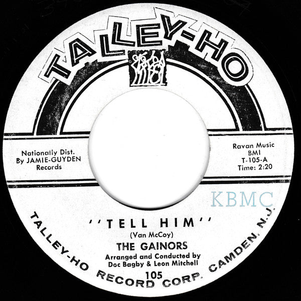 The Gainors : Tell Him (7", Single)