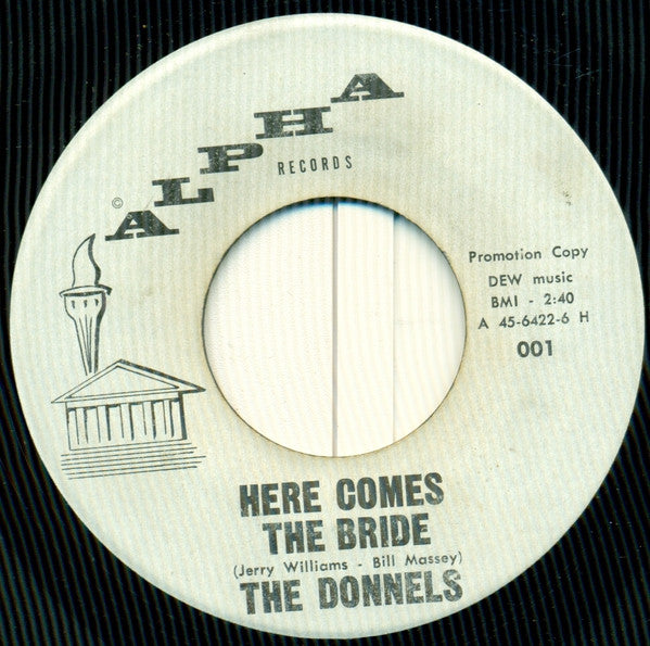The Donnels : Here Comes The Bride / Johnny Oh (7", Promo)