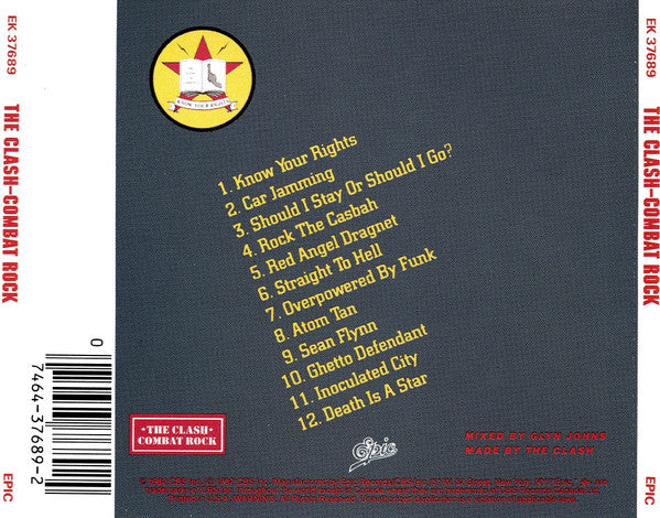 The Clash : Combat Rock (CD, Album, RE)