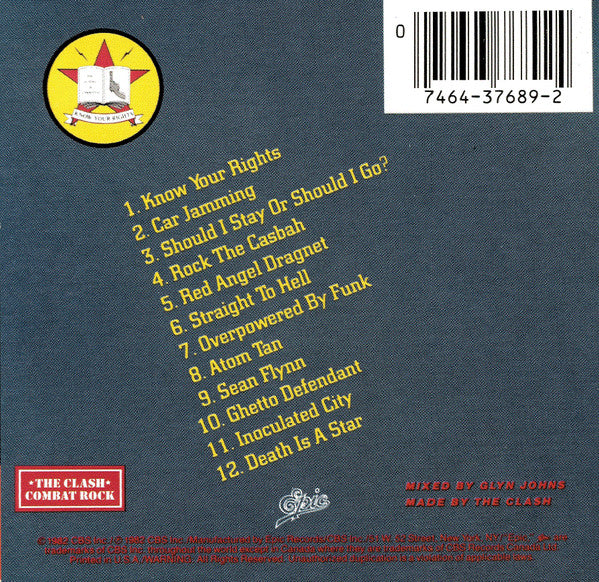 The Clash : Combat Rock (CD, Album, RE)