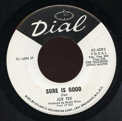 Joe Tex : (When Johnny Comes Marching Home Again) I Can't See You No More (7", Single, Promo, SP )