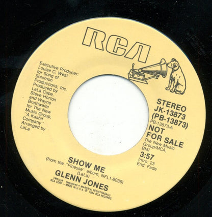 Glenn Jones : Show Me (7", Promo)