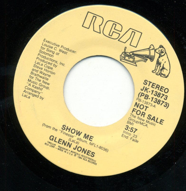 Glenn Jones : Show Me (7", Promo)