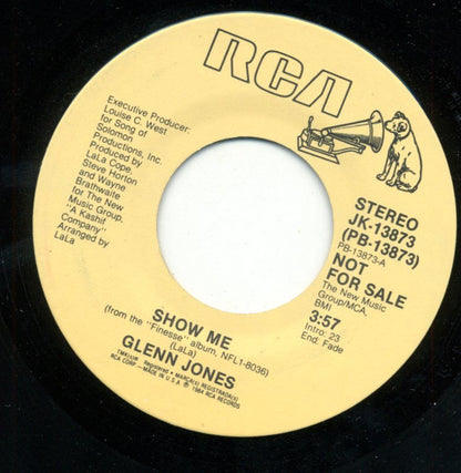Glenn Jones : Show Me (7", Promo)