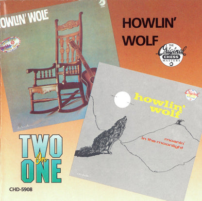 Howlin' Wolf : Howlin' Wolf / Moanin' In The Moonlight (CD, Comp)