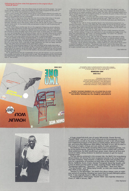 Howlin' Wolf : Howlin' Wolf / Moanin' In The Moonlight (CD, Comp)