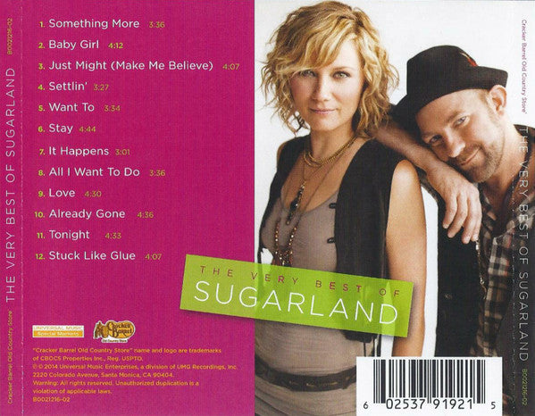 Sugarland (2) : The Very Best Of (CD, Comp)