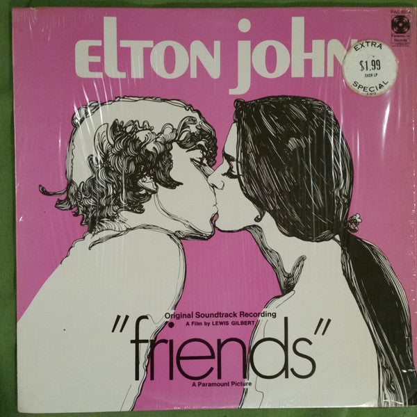 Elton John : Friends (LP, Album, RE, PRC)
