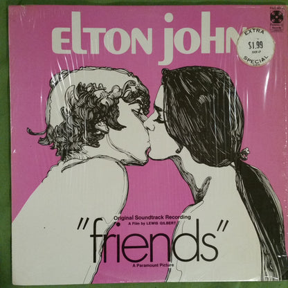 Elton John : Friends (LP, Album, RE, PRC)
