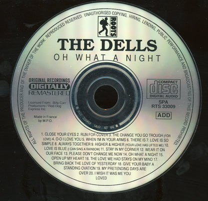 The Dells : Oh What A Night (CD, Comp, RM)