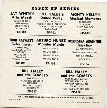 Bill Haley And His Comets : For Your Dance Party ! (7", EP)