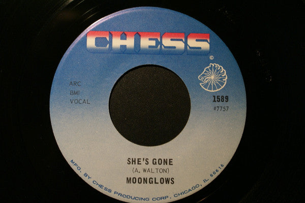The Moonglows : Most Of All / She's Gone (7", RP)