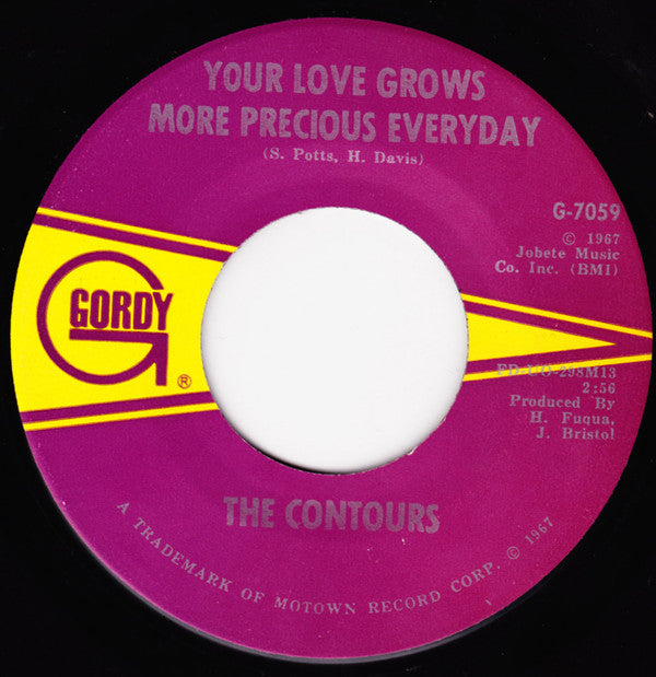 The Contours : It's So Hard Being A Loser (7", Single, ARP)