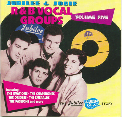 Various : Jubilee & Josie R&B Vocal Groups Volume Five (CD, Comp, RM)