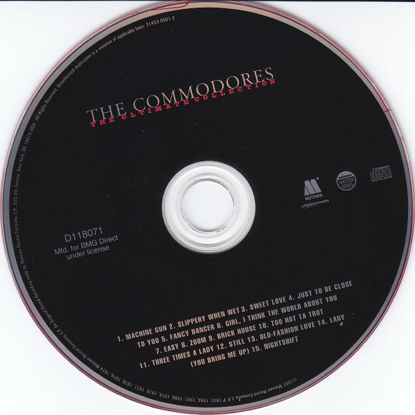 Commodores : The Ultimate Collection (CD, Comp, Club, RE)