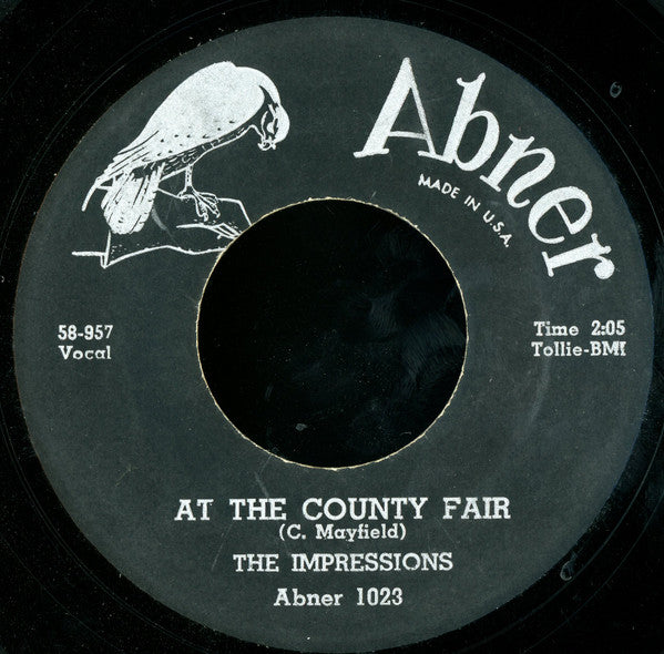 The Impressions : The Gift Of Love / At The County Fair (7", Single)