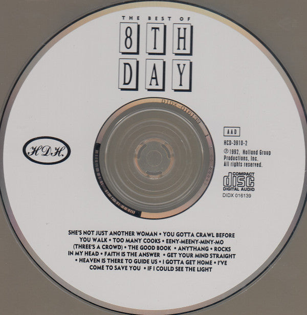 The 8th Day : The Best Of 8th Day (CD, Comp)