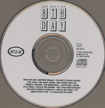 The 8th Day : The Best Of 8th Day (CD, Comp)