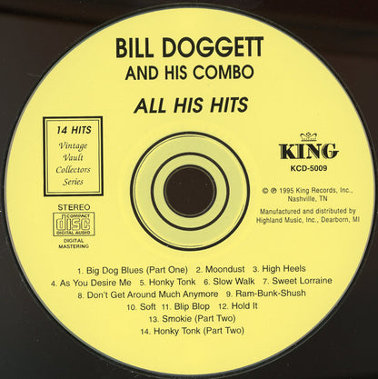 Bill Doggett Combo : All His Hits (CD, Comp, RM)